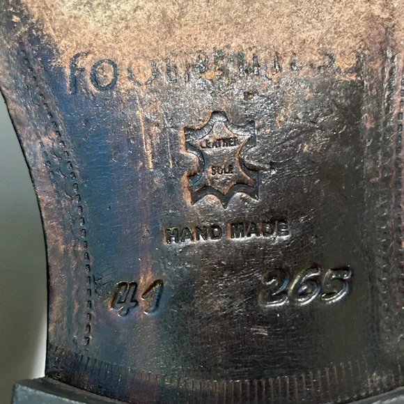 Birkenstock Footprints Black Leather Oxfords Size EU 41 - Picture 3 of 12